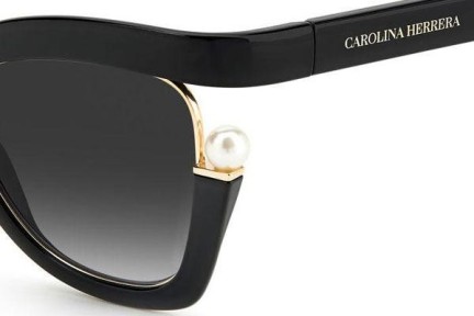 Sunčane naočale Carolina Herrera CH0002/S 807/9O Cat Eye Crni