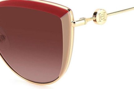 Sunčane naočale Carolina Herrera HER0112/S 123/3X Cat Eye Crveni