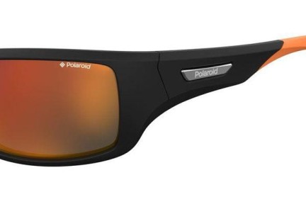 Sunčane naočale Polaroid Sport Active Collection PLD7013/S CAX/OZ Polarized Pravokutan Crni