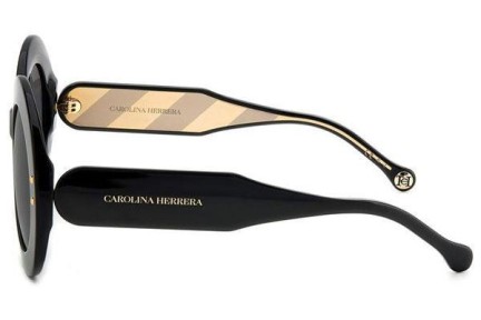 Sunčane naočale Carolina Herrera HER0081/S 807/IR Okrugao Crni