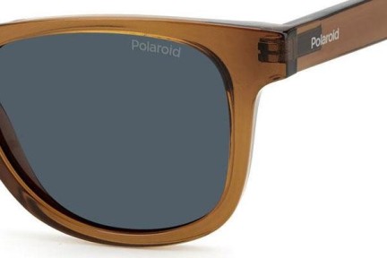 Sunčane naočale Polaroid PLD1016/S/NEW 09Q/C3 Polarized Kvadratni Smeđi