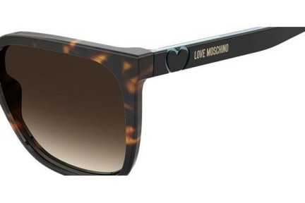 Sunčane naočale Love Moschino MOL044/S 086/HA Kvadratni Havana