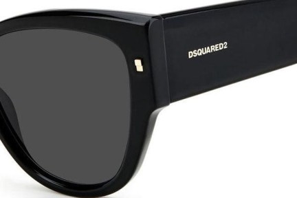 Sunčane naočale Dsquared2 D20016/S 2M2/IR Cat Eye Crni