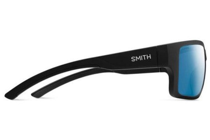 Sunčane naočale Smith Outback 124/QG Polarized Pravokutan Crni