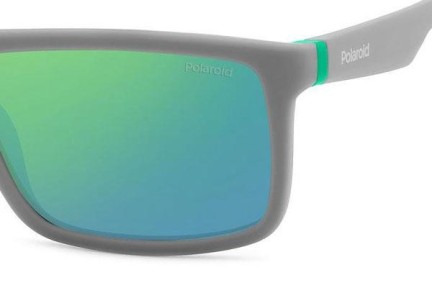 Sunčane naočale Polaroid PLD2134/S 3U5/5Z Polarized Pravokutan Sivi