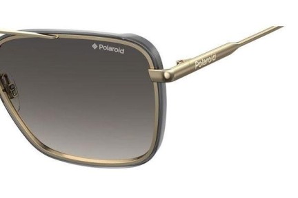 Sunčane naočale Polaroid PLD6115/S RHL/LB Polarized Pilotski Zlatni