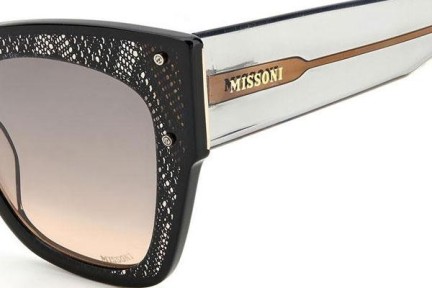 Sunčane naočale Missoni MIS0040/S KDX/FF Cat Eye Crni