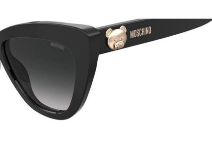 Sunčane naočale Moschino MOS122/S 807/9O Cat Eye Crni