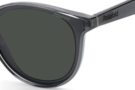 Sunčane naočale Polaroid PLD6143/S KB7/M9 Polarized Okrugao Sivi