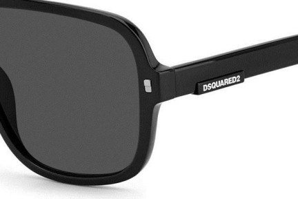 Sunčane naočale Dsquared2 D20003/S 807/IR Pilotski Crni