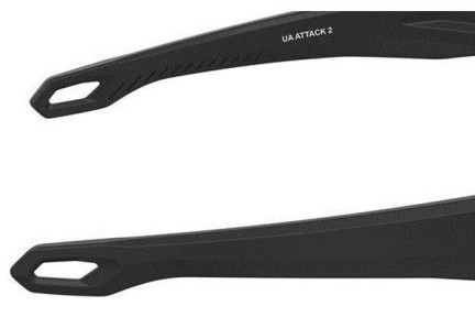 Sunčane naočale Under Armour UAATTACK2 807/7N Pravokutan Crni