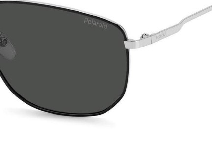 Sunčane naočale Polaroid PLD2120/G/S 84J/M9 Polarized Pravokutan Srebrni