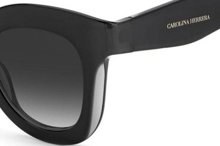 Sunčane naočale Carolina Herrera CH0014/S 08A/9O Cat Eye Crni