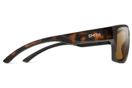 Sunčane naočale Smith OUTLIERXL2 N9P/L5 Polarized Pravokutan Havana