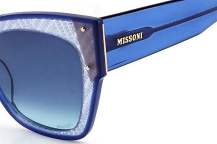 Sunčane naočale Missoni MIS0040/S PJP/JF Cat Eye Plavi