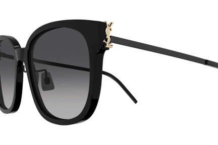 Sunčane naočale Saint Laurent SLM48S_C/K 002 Cat Eye Crni