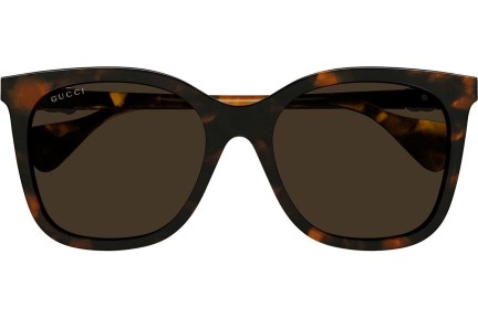 Sunčane naočale Gucci GG1071S 002 Kvadratni Havana