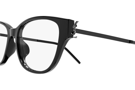 Naočale Saint Laurent SLM48O_C/F 002 Cat Eye Crni