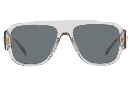 Sunčane naočale Versace Macy'S Aviator VE4436U 530580 Flat Top Sivi