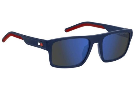 Sunčane naočale Tommy Hilfiger TH1977/S FLL/ZS Kvadratni Plavi