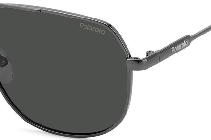 Sunčane naočale Polaroid PLD6195/S/X KJ1/M9 Polarized Pilotski Srebrni