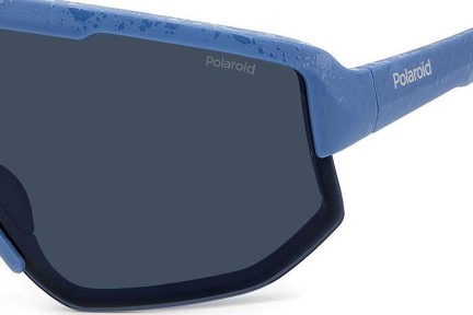 Sunčane naočale Polaroid PLD7047/S FLL/C3 Polarized Spojene | Shield Plavi