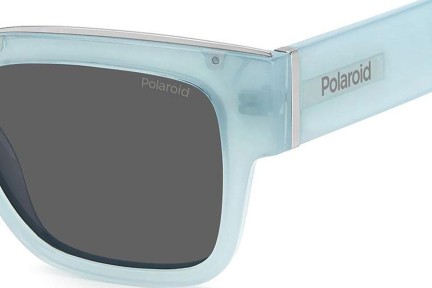 Sunčane naočale Polaroid PLD6198/S/X MVU/M9 Polarized Kvadratni Plavi