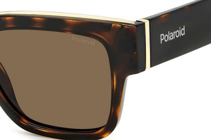 Sunčane naočale Polaroid PLD6198/S/X 086/SP Polarized Kvadratni Havana