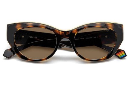 Sunčane naočale Polaroid PLD6199/S/X 086/SP Polarized Cat Eye Havana