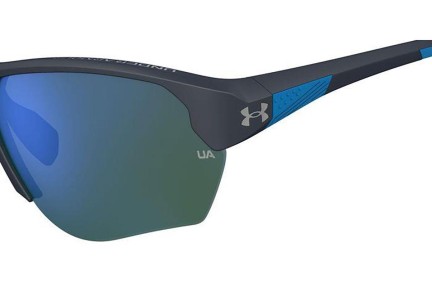 Sunčane naočale Under Armour UACOMPETE/F 09V/V8 Pravokutan Sivi