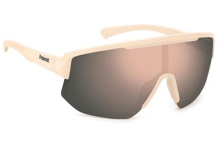 Sunčane naočale Polaroid PLD7047/S Z1P/JQ Polarized Spojene | Shield Bijeli