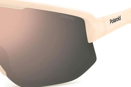 Sunčane naočale Polaroid PLD7047/S Z1P/JQ Polarized Spojene | Shield Bijeli