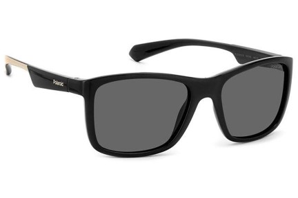 Sunčane naočale Polaroid Junior PLD8053/S 9HT/M9 Polarized Kvadratni Crni