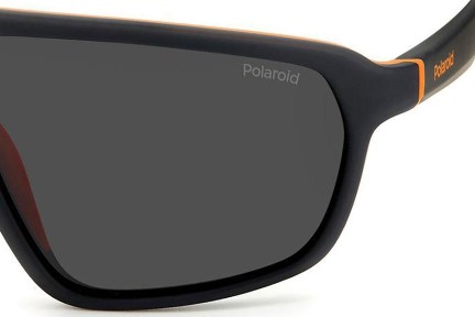 Sunčane naočale Polaroid PLD2142/S RC2/M9 Polarized Oversize Crni