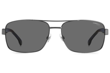 Sunčane naočale Carrera CARRERA8063/S R80/M9 Polarized Pravokutan Srebrni