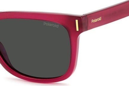 Sunčane naočale Polaroid PLD6191/S MU1/M9 Polarized Kvadratni Ružičasti