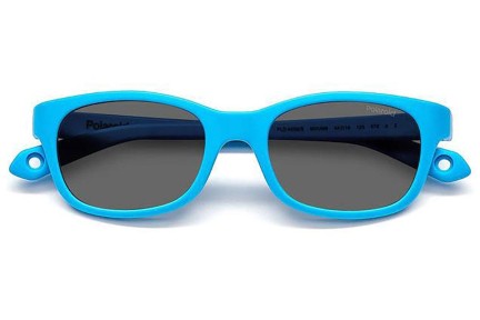 Sunčane naočale Polaroid Junior PLDK006/S MVU/M9 Polarized Pravokutan Plavi