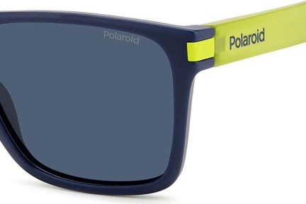 Sunčane naočale Polaroid PLD2139/S FLL/C3 Polarized Kvadratni Plavi