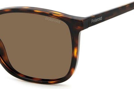 Sunčane naočale Polaroid PLD4139/S 086/SP Polarized Kvadratni Havana