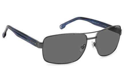 Sunčane naočale Carrera CARRERA8063/S R80/M9 Polarized Pravokutan Srebrni