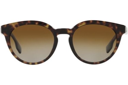 Sunčane naočale Burberry Amelia BE4326 3002T5 Polarized Okrugao Havana