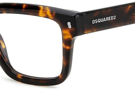 Naočale Dsquared2 D20090 086 Pravokutan Havana