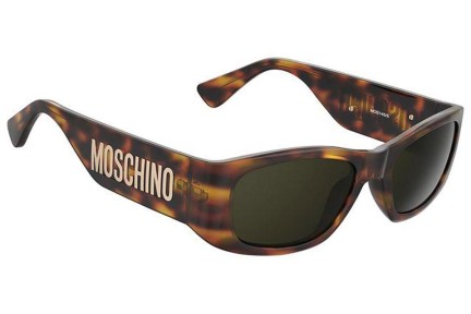 Sunčane naočale Moschino MOS145/S 05L/70 Pravokutan Havana