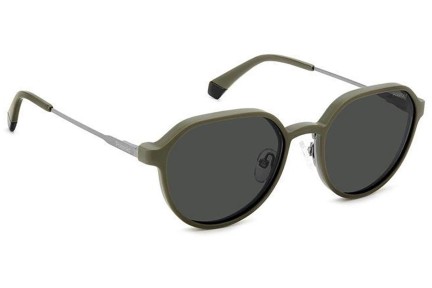 Naočale Polaroid PLD6204/CS SMF/M9 Polarized Ovalni Srebrni