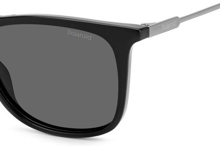 Sunčane naočale Polaroid PLD4145/S/X 807/M9 Polarized Kvadratni Crni