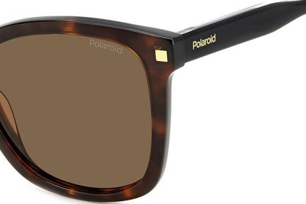 Sunčane naočale Polaroid PLD4151/S/X 086/SP Polarized Kvadratni Havana