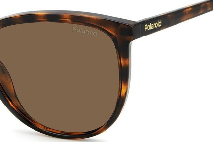 Sunčane naočale Polaroid PLD4138/S 086/SP Polarized Okrugao Havana