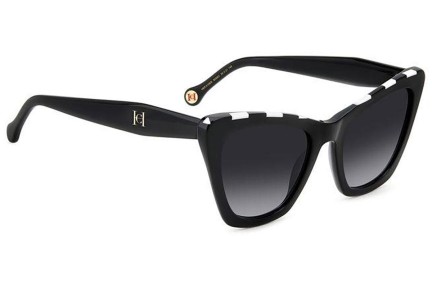 Sunčane naočale Carolina Herrera HER0129/S 80S/9O Cat Eye Crni