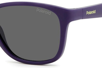 Sunčane naočale Polaroid Junior PLD8052/S 80Z/M9 Polarized Kvadratni Ljubičasti