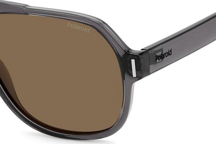 Sunčane naočale Polaroid PLD6193/S KB7/SP Polarized Pilotski Sivi